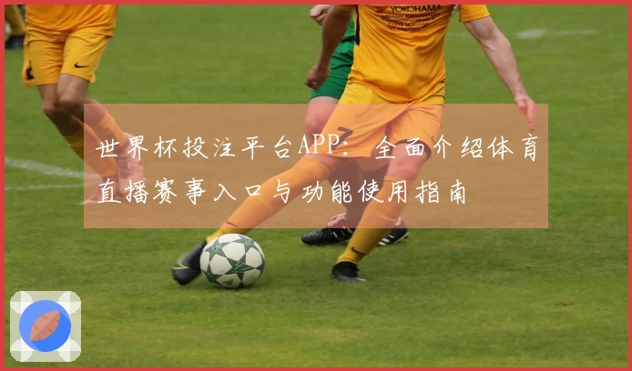 世界杯投注平台APP：全面介绍体育直播赛事入口与功能使用指南