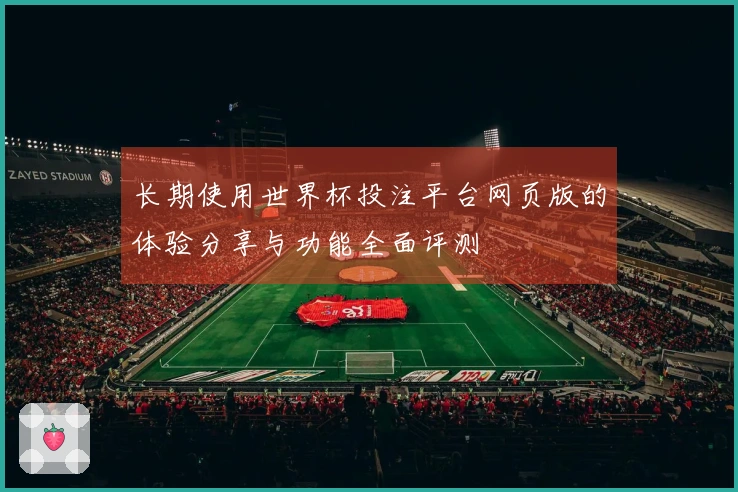 长期使用世界杯投注平台网页版的体验分享与功能全面评测