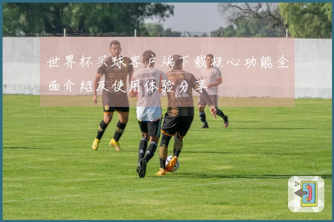 世界杯买球客户端下载核心功能全面介绍及使用体验分享
